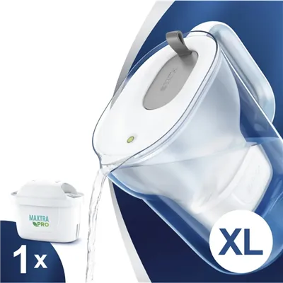 Filtrační konvice Brita Style XL šedá 3,6 l + 1 ks filtru Maxtra Pro Pure Performance