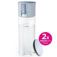 BRITA Fill&Go Vital filtrační láhev na vodu 0,6l, modrá + 2x filtr MicroDisc