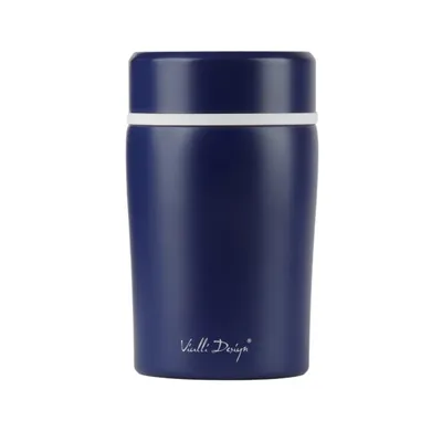 Vialli Design termoska na jídlo FUORI navy blue 500 ml