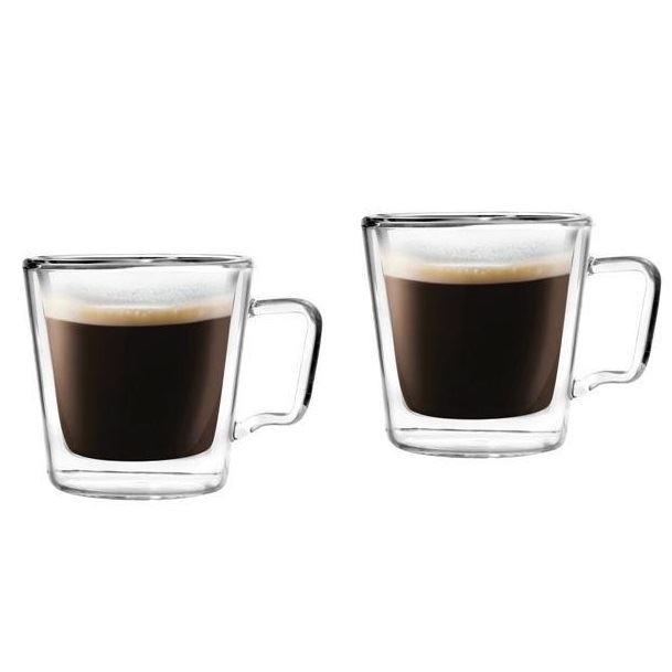 Vialli Design DIVA dvoustěnné šálky na espresso 80 ml, 2 ks 26407