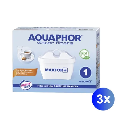 Aquaphor Maxfor+ B25 fitrační patrona do konvice 3 ks