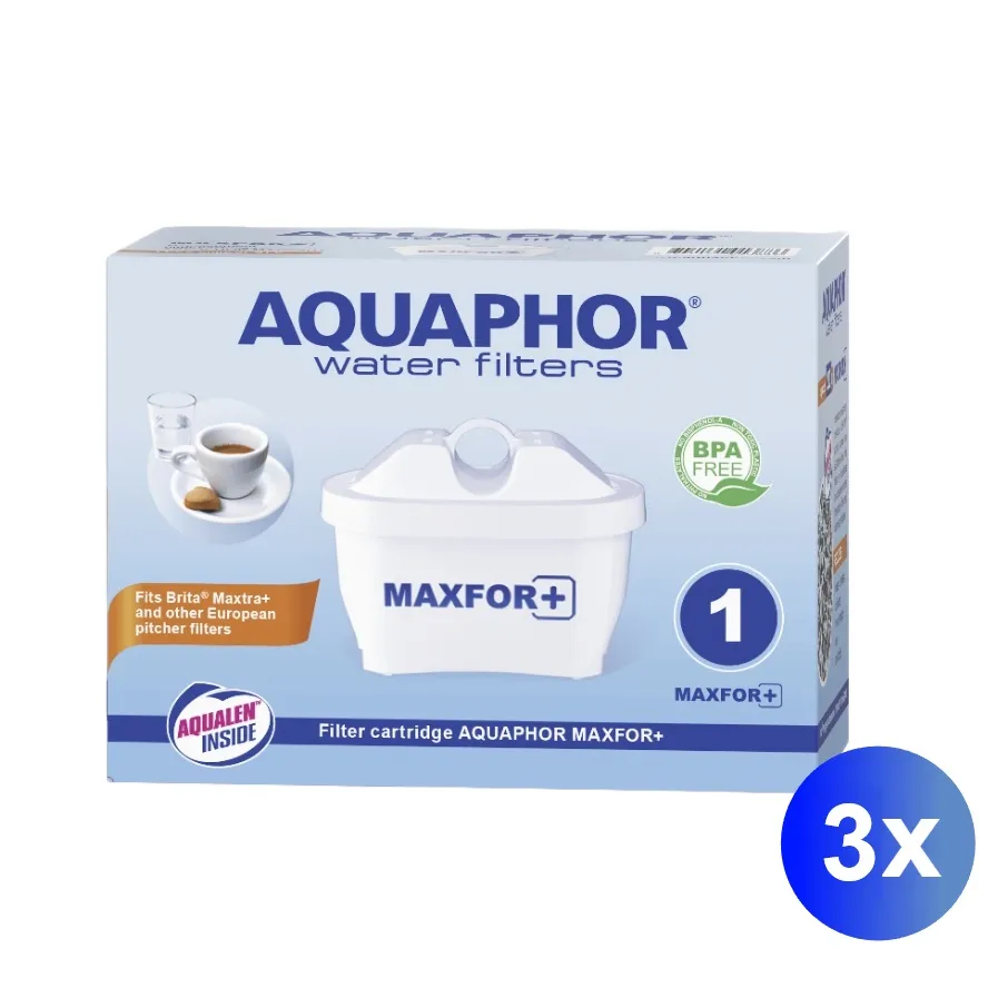 Aquaphor Maxfor+ B25 fitrační patrona do konvice 3 ks