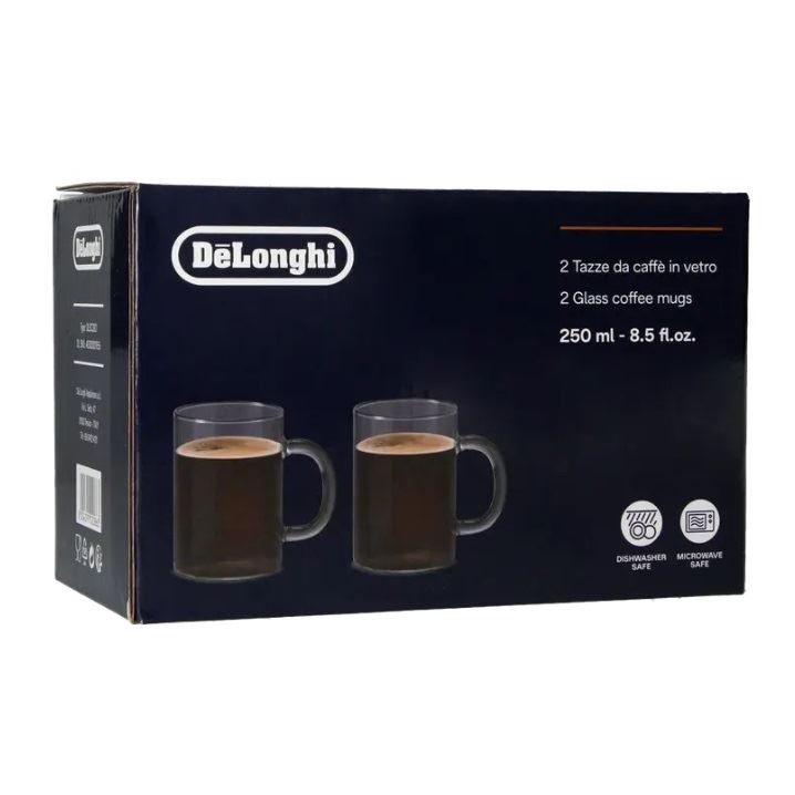 DeLonghi DLSC320 hrnek na caffé americano 250 ml, sada 2 ks