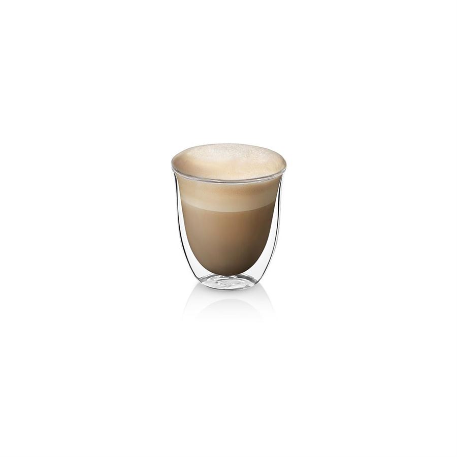 DeLonghi DLSC311 termo sklenice na cappuccino 270 ml, sada 2 ks 