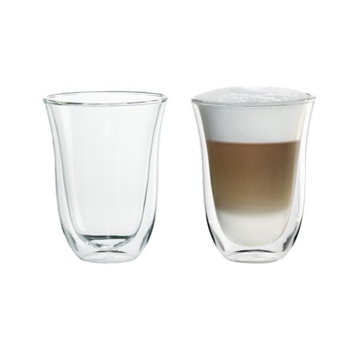 DeLonghi DLSC312 termo sklenice na Latte macchiato 330 ml, 2 ks