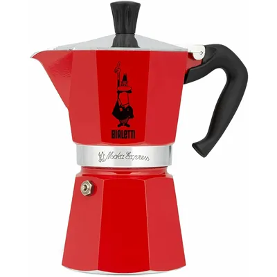 Bialetti Moka Express - moka konvice 6 šálků červená (1228005)