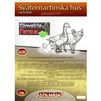 Slovakia Farma - Svatomartinská husa 31/20 hypoalergenní granule pro psy 1 kg