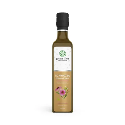 Green idea Echinacea třtinový sirup 250 g - podpora imunity