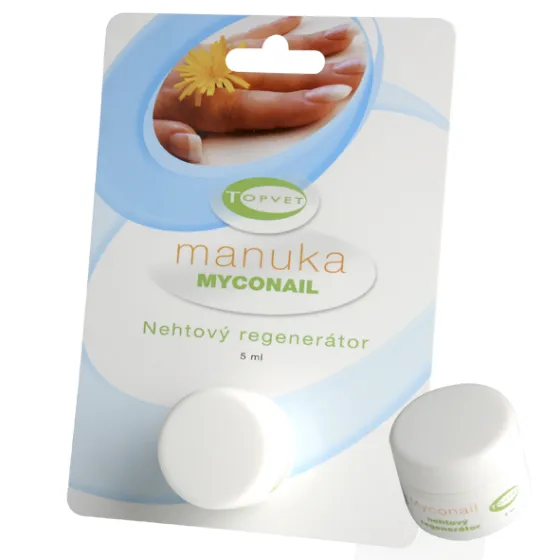 TOPVET Manuka MYCONAIL nehtový regenerátor 5 ml