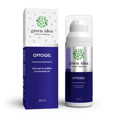 Green idea Optogel oční gel na unavené oči 50 ml