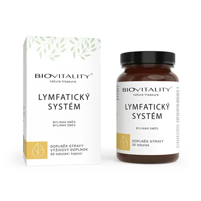 Green idea (Topvet) lymfatický systém 30 tobolek - lymfatický systém, detoxikace, otoky nohou