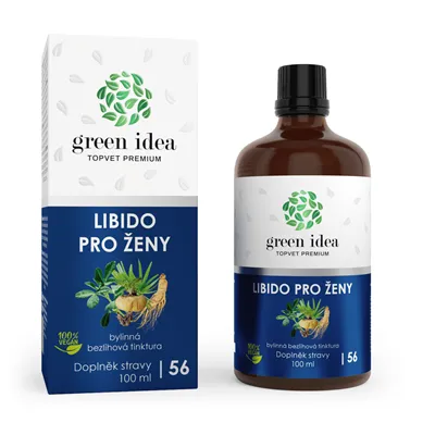 Green idea libido pro ženy bezlihová tinktura 100 ml