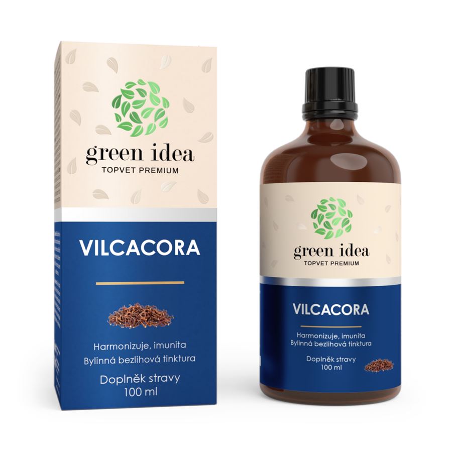 Green idea Vilcacora bezlihová tinktura 100 ml  imunita, stimulace organismu