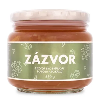 Yuzu Zázvor pro přípravu nápojů a pokrmů 550 g
