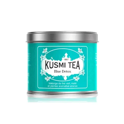 Kusmi Tea Blue Detox, sypaný čaj v kovové dóze (100 g)