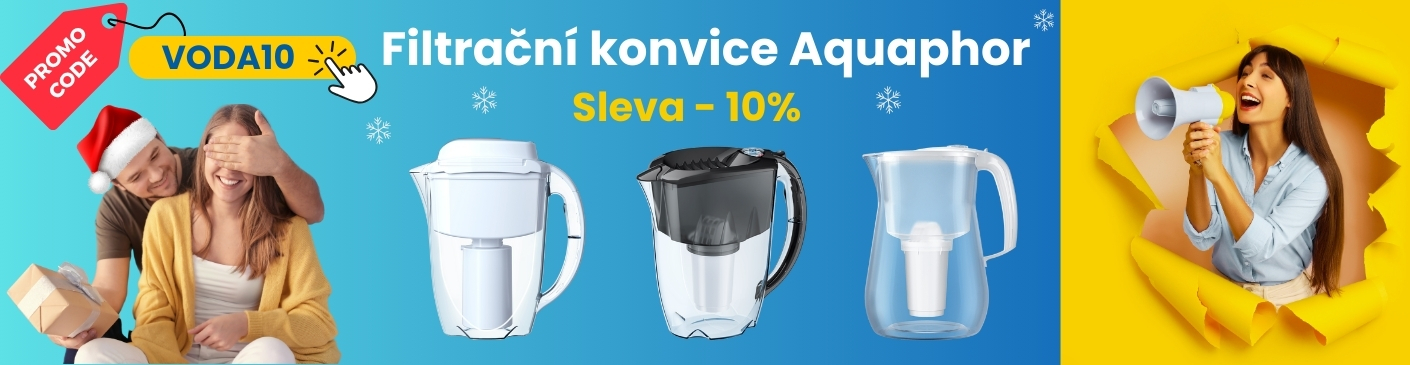 Filtrační konvice Aquaphor se slevou - 10%

